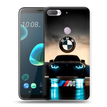 Силиконовый чехол на HTC Desire 12 Plus с принтом БМВ BMW Силиконовый чехол на HTC Desire 12 Plus с принтом БМВ BMW