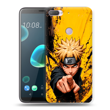 Силиконовый чехол на HTC Desire 12 Plus с принтом Naruto Наруто Силиконовый чехол на HTC Desire 12 Plus с принтом Naruto Наруто