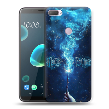 Силиконовый чехол на HTC Desire 12 Plus с принтом Harry Potter Гарри Поттер Силиконовый чехол на HTC Desire 12 Plus с принтом Harry Potter Гарри Поттер