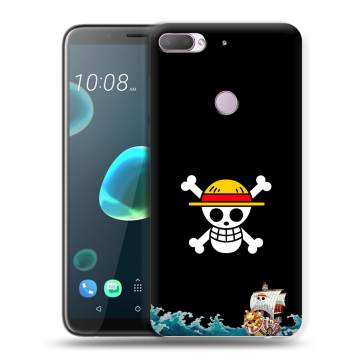 Силиконовый чехол на HTC Desire 12 Plus с принтом One Piece Ван Пис Силиконовый чехол на HTC Desire 12 Plus с принтом One Piece Ван Пис