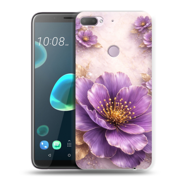 Силиконовый чехол на HTC Desire 12 Plus с принтом женский Силиконовый чехол на HTC Desire 12 Plus с принтом женский