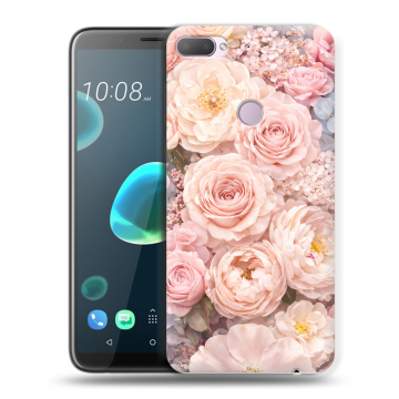 Силиконовый чехол на HTC Desire 12 Plus с принтом женский Силиконовый чехол на HTC Desire 12 Plus с принтом женский