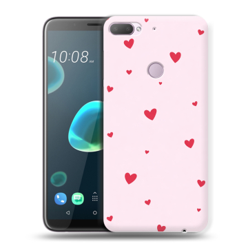 Силиконовый чехол на HTC Desire 12 Plus с принтом для девочек Силиконовый чехол на HTC Desire 12 Plus с принтом для девочек