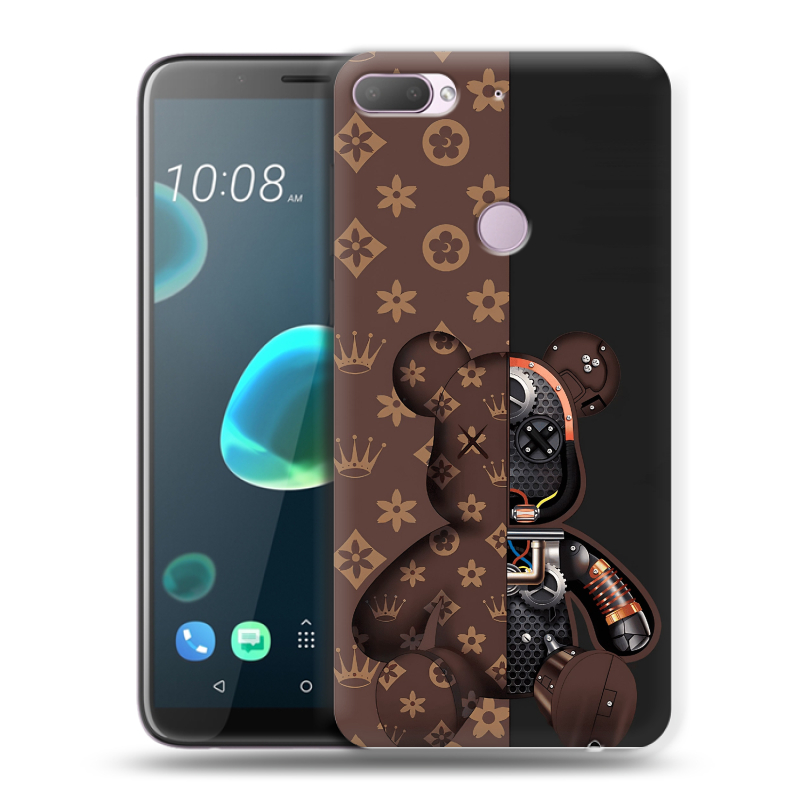 Пластиковый чехол на HTC Desire 12 Plus с принтом Луи робот Пластиковый чехол на HTC Desire 12 Plus с принтом Луи робот