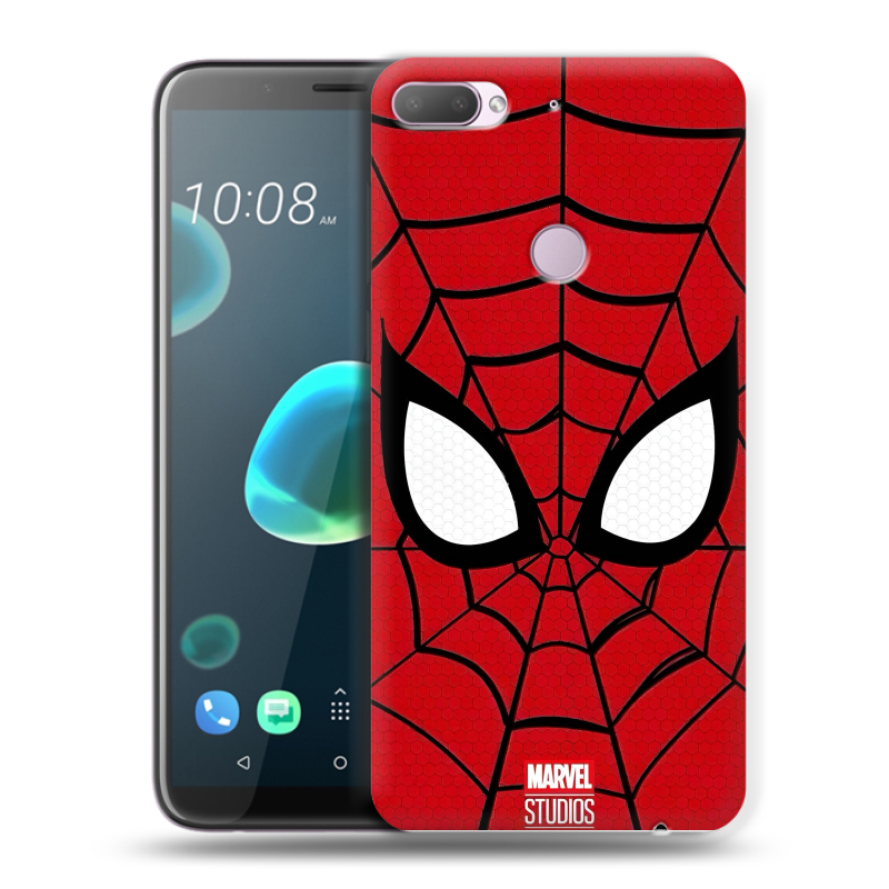 Пластиковый чехол на HTC Desire 12 Plus с принтом человек паук spiderman Пластиковый чехол на HTC Desire 12 Plus с принтом человек паук spiderman