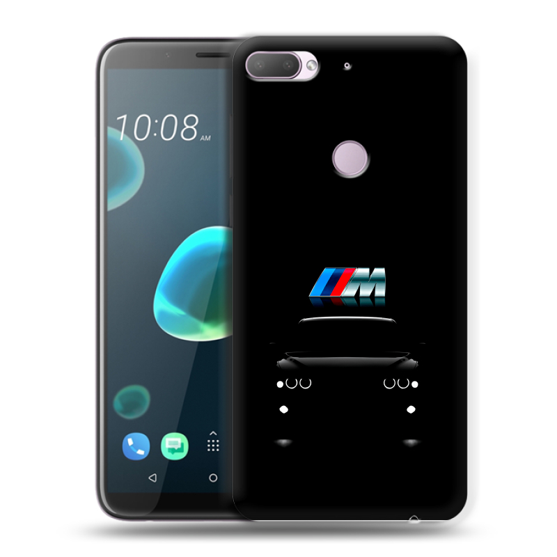 Силиконовый чехол на HTC Desire 12 Plus с принтом БМВ BMW Силиконовый чехол на HTC Desire 12 Plus с принтом БМВ BMW