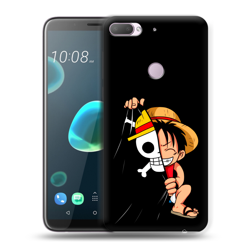 Силиконовый чехол на HTC Desire 12 Plus с принтом One Piece Ван Пис Силиконовый чехол на HTC Desire 12 Plus с принтом One Piece Ван Пис