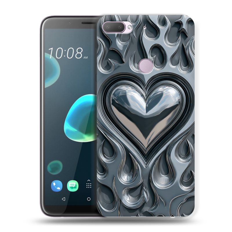 Пластиковый чехол на HTC Desire 12 Plus с принтом Y2K Пластиковый чехол на HTC Desire 12 Plus с принтом Y2K