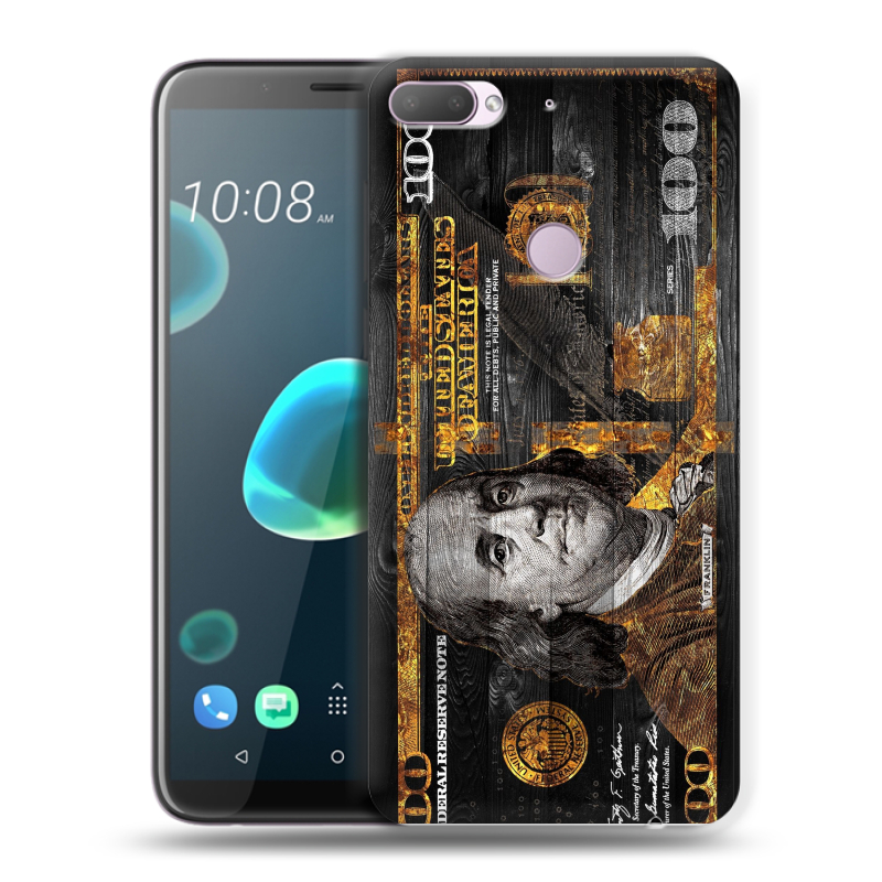 Пластиковый чехол на HTC Desire 12 Plus с принтом Доллар деньги Пластиковый чехол на HTC Desire 12 Plus с принтом Доллар деньги