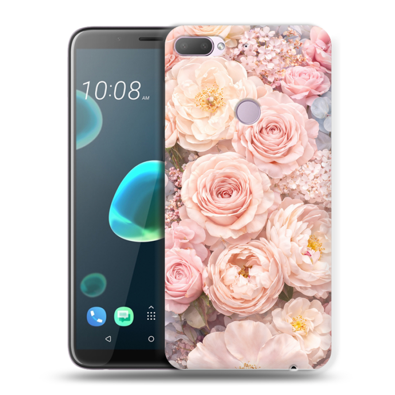 Силиконовый чехол на HTC Desire 12 Plus с принтом женский Силиконовый чехол на HTC Desire 12 Plus с принтом женский