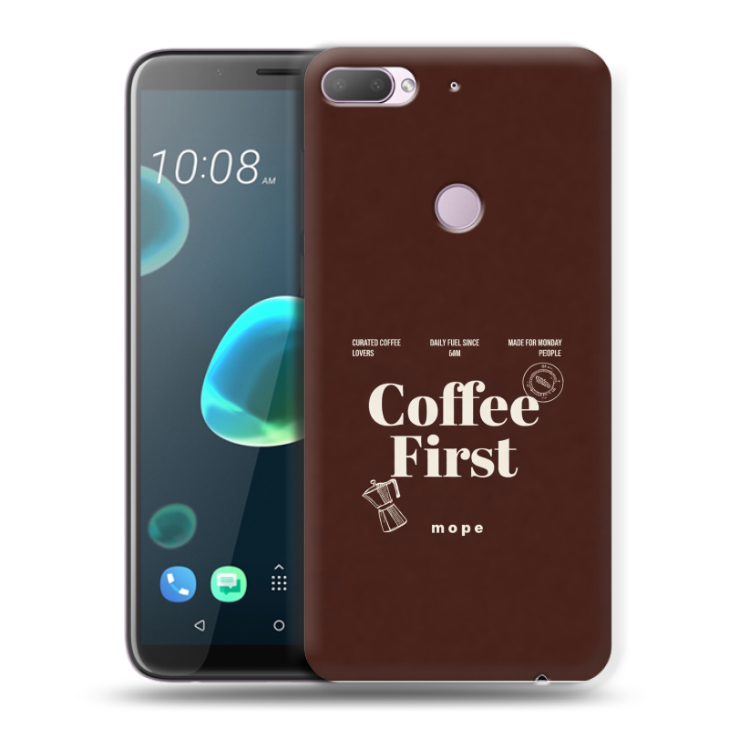 Силиконовый чехол на HTC Desire 12 Plus с принтом женский Силиконовый чехол на HTC Desire 12 Plus с принтом женский