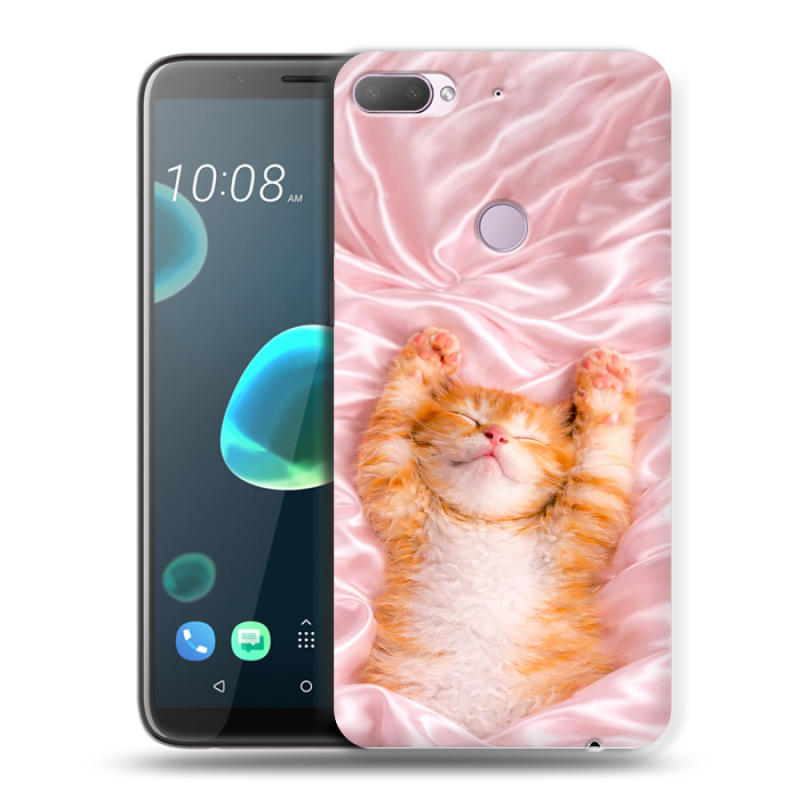 Силиконовый чехол на HTC Desire 12 Plus с принтом женский Силиконовый чехол на HTC Desire 12 Plus с принтом женский