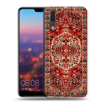 Силиконовый чехол на Huawei P20 с принтом Ковер