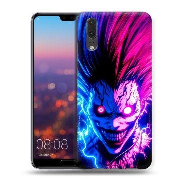 Силиконовый чехол на Huawei P20 с принтом Death note Тетрадь смерти Силиконовый чехол на Huawei P20 с принтом Death note Тетрадь смерти