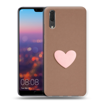 Силиконовый чехол на Huawei P20 с принтом женский Силиконовый чехол на Huawei P20 с принтом женский