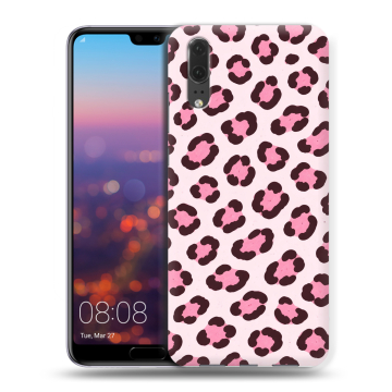 Силиконовый чехол на Huawei P20 с принтом для девочек
