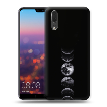Силиконовый чехол на Huawei P20 с принтом женский Силиконовый чехол на Huawei P20 с принтом женский