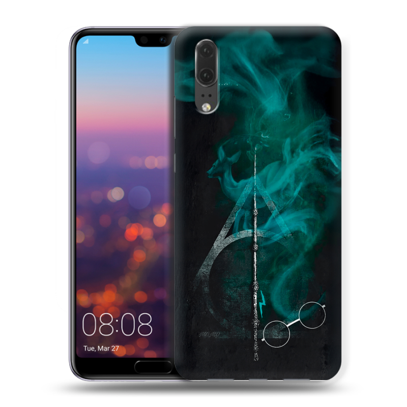 Силиконовый чехол на Huawei P20 с принтом Гарри Поттер Harry Potter Силиконовый чехол на Huawei P20 с принтом Гарри Поттер Harry Potter