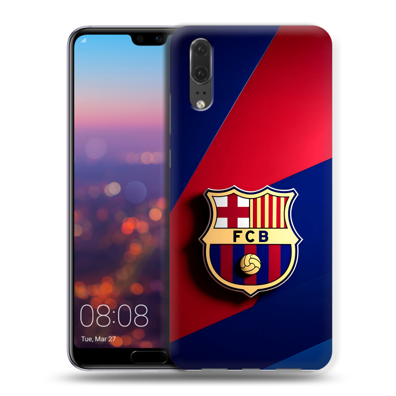 Силиконовый чехол на Huawei P20 с принтом Барселона Barcelona Силиконовый чехол на Huawei P20 с принтом Барселона Barcelona