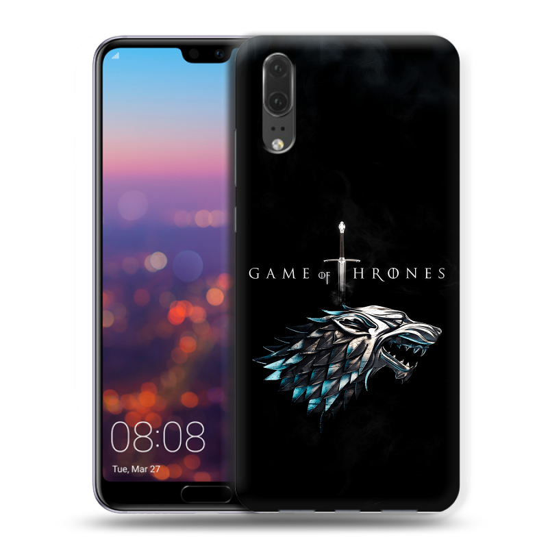 Силиконовый чехол на Huawei P20 с принтом Игра Престолов Game Thrones Силиконовый чехол на Huawei P20 с принтом Игра Престолов Game Thrones