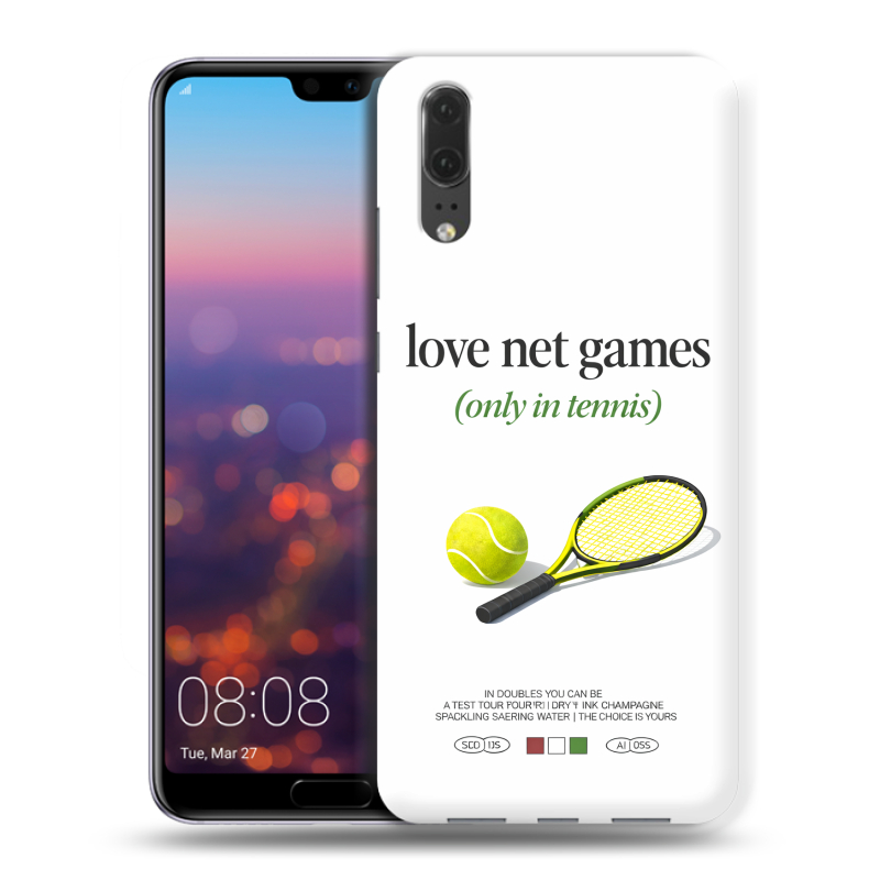 Силиконовый чехол на Huawei P20 с принтом для девочек Силиконовый чехол на Huawei P20 с принтом для девочек