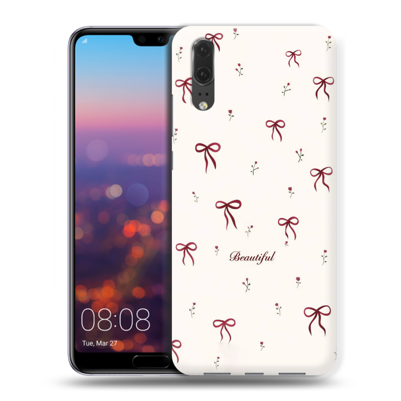 Силиконовый чехол на Huawei P20 с принтом для девочек Силиконовый чехол на Huawei P20 с принтом для девочек