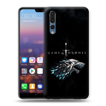 Силиконовый противоударный чехол на Huawei P20 Pro с принтом Игра Престолов Game Thrones Силиконовый противоударный чехол на Huawei P20 Pro с принтом Игра Престолов Game Thrones