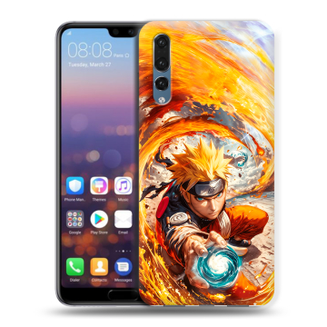 Силиконовый противоударный чехол на Huawei P20 Pro с принтом Аниме Наруто Naruto Силиконовый противоударный чехол на Huawei P20 Pro с принтом Аниме Наруто Naruto