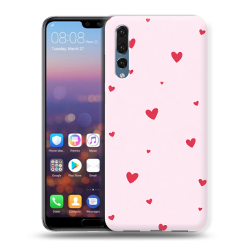 Силиконовый противоударный чехол на Huawei P20 Pro с принтом для девочек Силиконовый противоударный чехол на Huawei P20 Pro с принтом для девочек