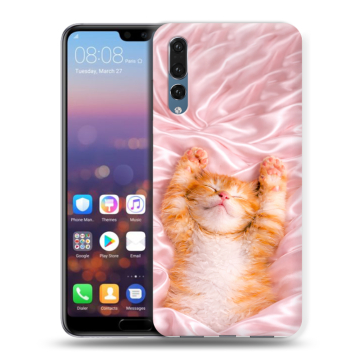 Силиконовый противоударный чехол на Huawei P20 Pro с принтом женский Силиконовый противоударный чехол на Huawei P20 Pro с принтом женский