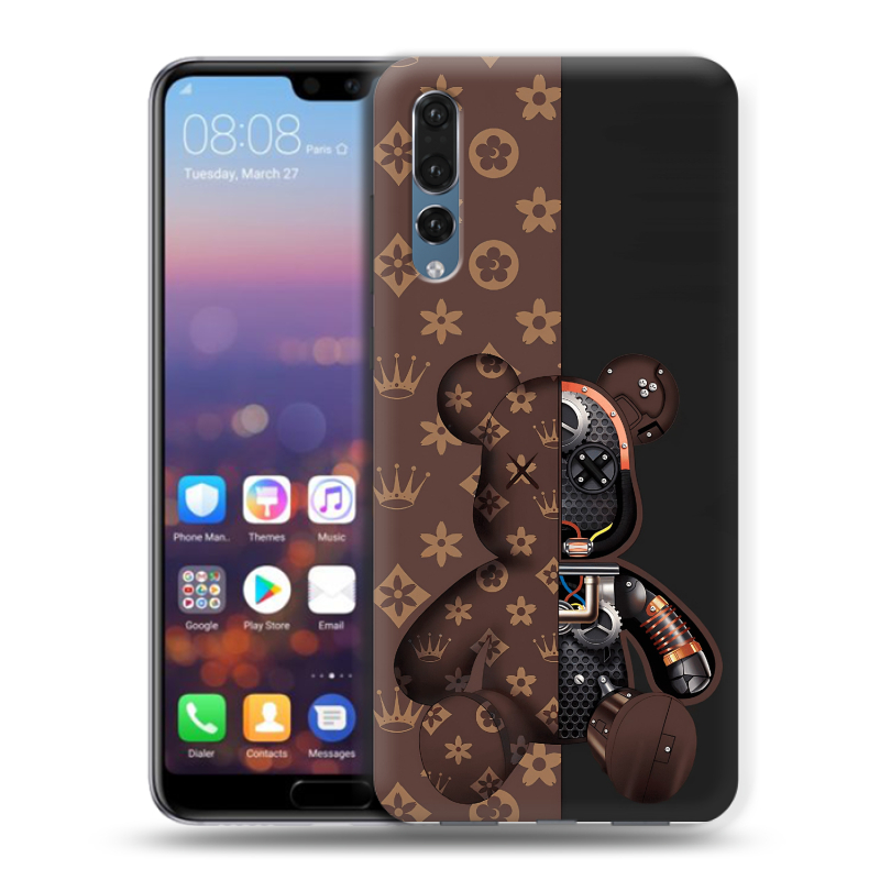 Пластиковый чехол на Huawei P20 Pro с принтом Луи робот Пластиковый чехол на Huawei P20 Pro с принтом Луи робот