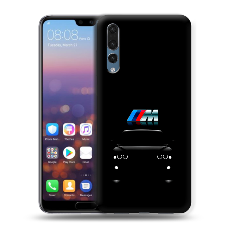 Пластиковый чехол на Huawei P20 Pro с принтом БМВ BMW Пластиковый чехол на Huawei P20 Pro с принтом БМВ BMW
