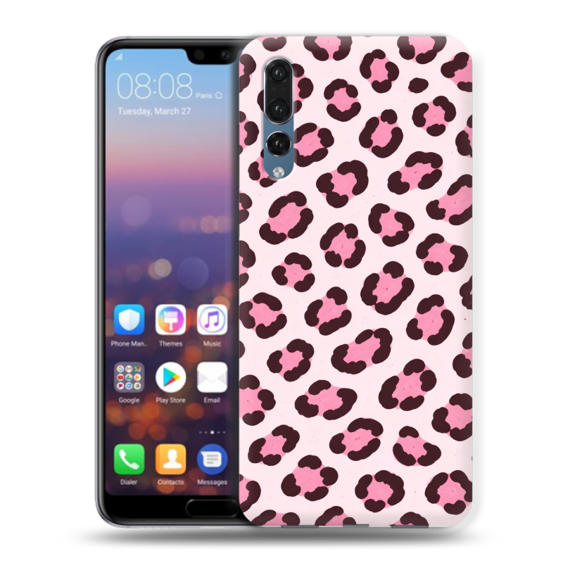 Силиконовый противоударный чехол на Huawei P20 Pro с принтом для девочек Силиконовый противоударный чехол на Huawei P20 Pro с принтом для девочек