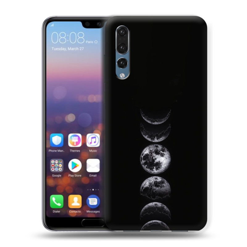 Пластиковый чехол на Huawei P20 Pro с принтом женский Пластиковый чехол на Huawei P20 Pro с принтом женский