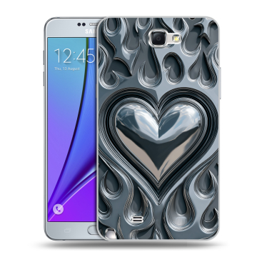 Пластиковый чехол на Samsung Galaxy Note 2 с принтом Y2K