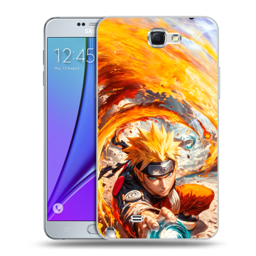 Пластиковый чехол на Samsung Galaxy Note 2 с принтом Аниме Наруто Naruto
