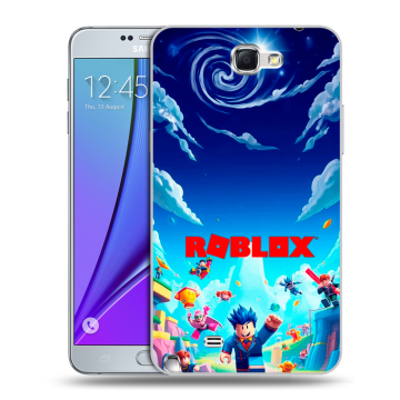 Пластиковый чехол на Samsung Galaxy Note 2 с принтом Roblox Роблокс Пластиковый чехол на Samsung Galaxy Note 2 с принтом Roblox Роблокс