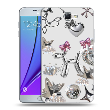Пластиковый чехол на Samsung Galaxy Note 2 с принтом Y2K Пластиковый чехол на Samsung Galaxy Note 2 с принтом Y2K