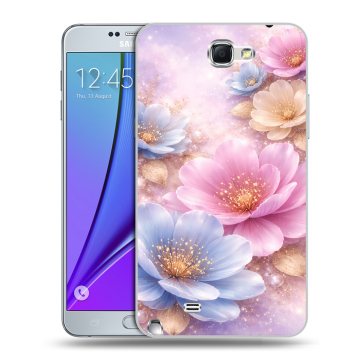 Пластиковый чехол на Samsung Galaxy Note 2 с принтом женский Пластиковый чехол на Samsung Galaxy Note 2 с принтом женский