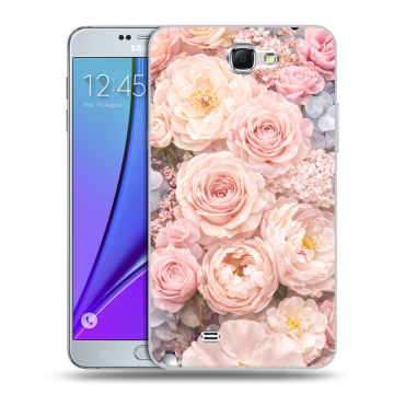 Пластиковый чехол на Samsung Galaxy Note 2 с принтом женский Пластиковый чехол на Samsung Galaxy Note 2 с принтом женский