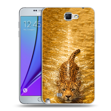 Пластиковый чехол на Samsung Galaxy Note 2 с принтом женский Пластиковый чехол на Samsung Galaxy Note 2 с принтом женский