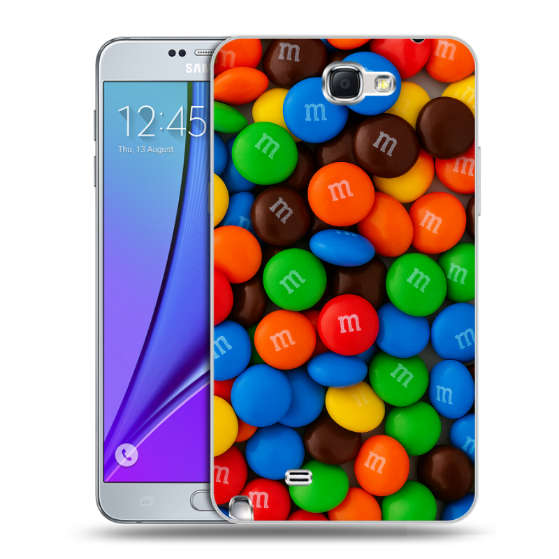 Пластиковый чехол на Samsung Galaxy Note 2 с принтом Конфеты Пластиковый чехол на Samsung Galaxy Note 2 с принтом Конфеты