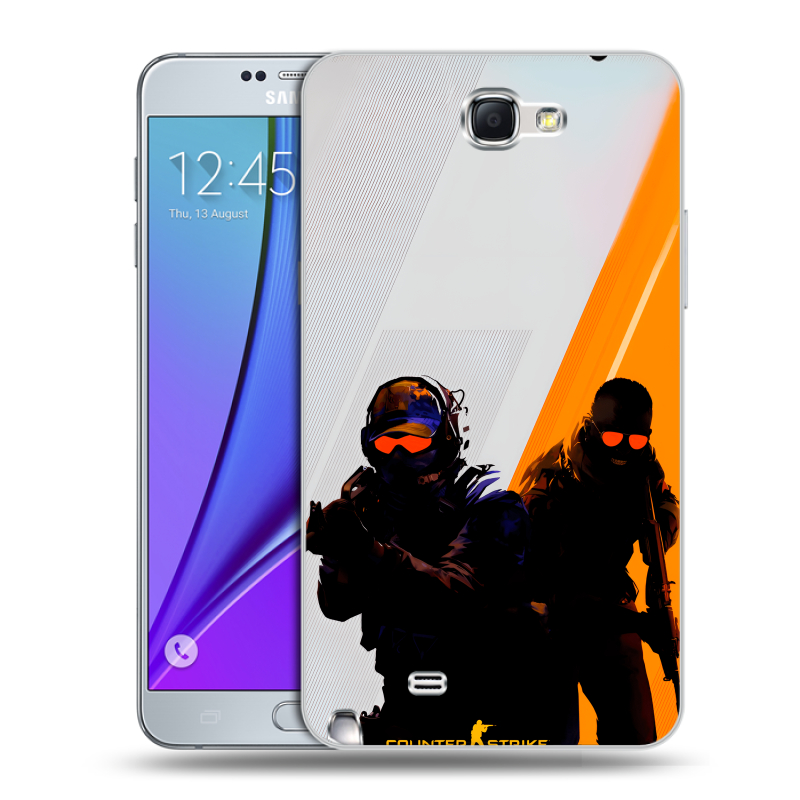 Пластиковый чехол на Samsung Galaxy Note 2 с принтом Контер страйк Counter strike Пластиковый чехол на Samsung Galaxy Note 2 с принтом Контер страйк Counter strike