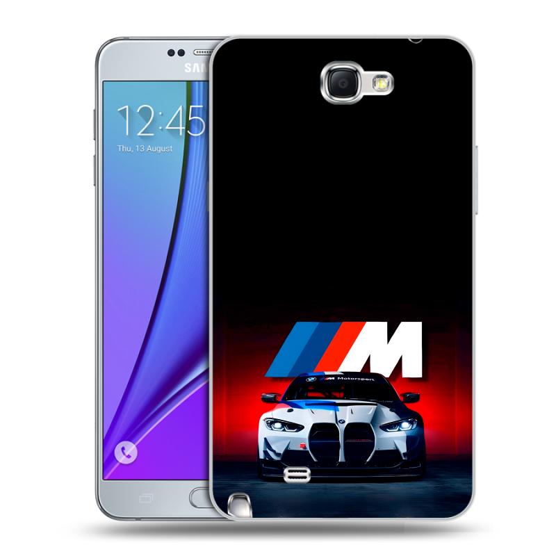 Пластиковый чехол на Samsung Galaxy Note 2 с принтом БМВ BMW Пластиковый чехол на Samsung Galaxy Note 2 с принтом БМВ BMW