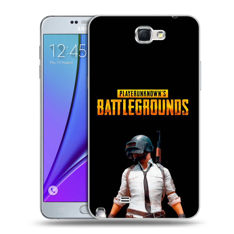 Пластиковый чехол на Samsung Galaxy Note 2 с принтом PUGB ПАГБ Пластиковый чехол на Samsung Galaxy Note 2 с принтом PUGB ПАГБ