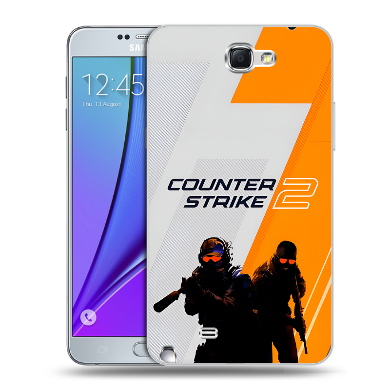 Пластиковый чехол на Samsung Galaxy Note 2 с принтом Counter Strike Пластиковый чехол на Samsung Galaxy Note 2 с принтом Counter Strike