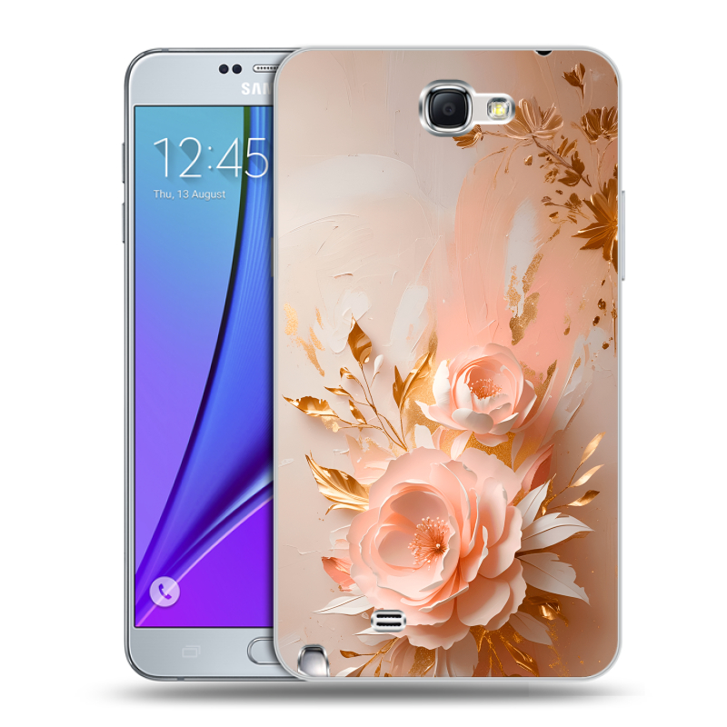 Пластиковый чехол на Samsung Galaxy Note 2 с принтом женский Пластиковый чехол на Samsung Galaxy Note 2 с принтом женский