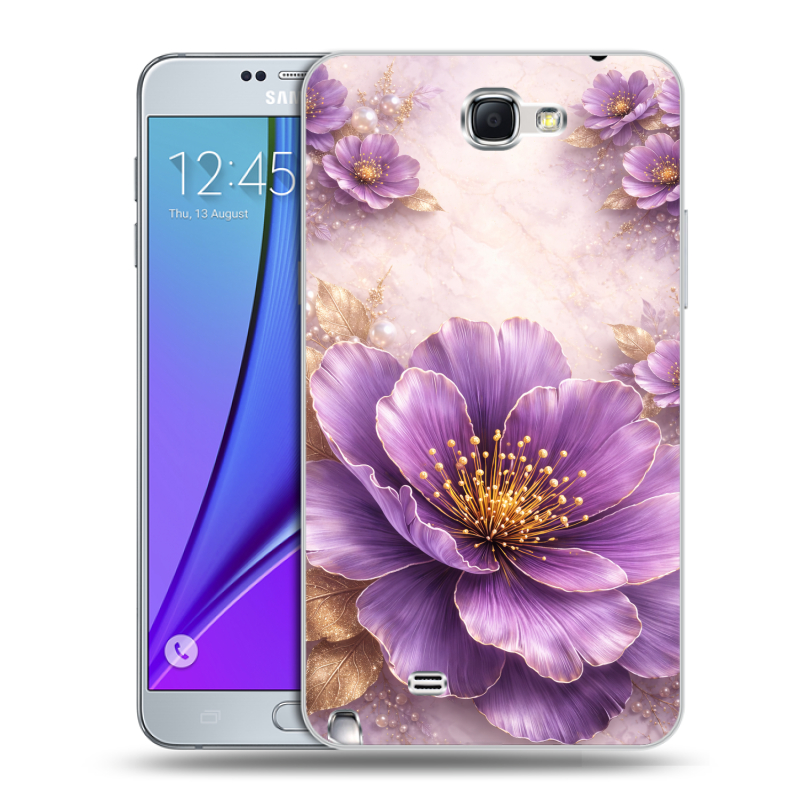 Пластиковый чехол на Samsung Galaxy Note 2 с принтом женский Пластиковый чехол на Samsung Galaxy Note 2 с принтом женский