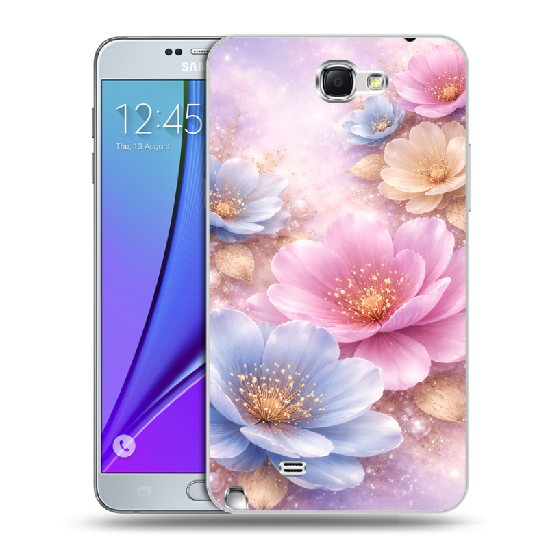 Пластиковый чехол на Samsung Galaxy Note 2 с принтом женский Пластиковый чехол на Samsung Galaxy Note 2 с принтом женский