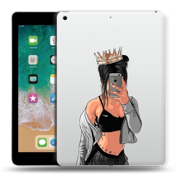 Силиконовый чехол на планшета Ipad (2018) с принтом Женские принты Силиконовый чехол на планшета Ipad (2018) с принтом Женские принты